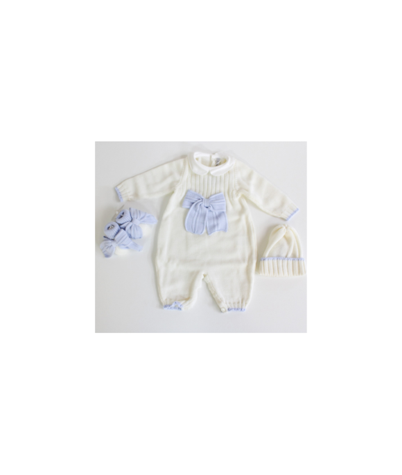 Set Costone Con Fioccone Lana - Tutina §828