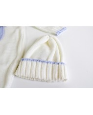 Set Costone Con Fioccone Lana - Tutina §828