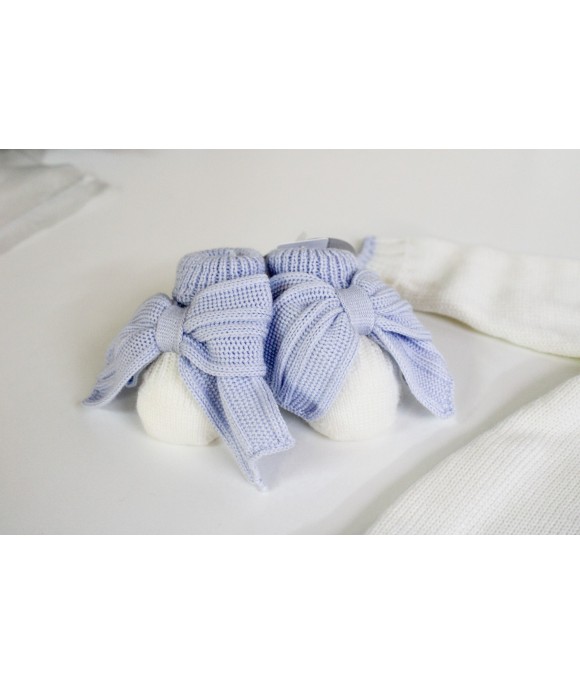 Set Costone Con Fioccone Lana - Tutina §828