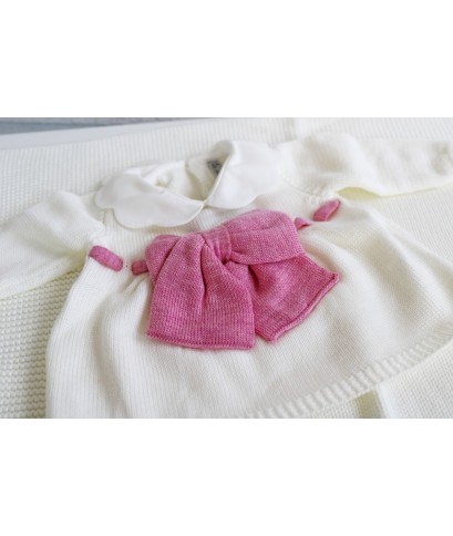 Wool Bow Series - Headband Cover with Shoes + Hat
