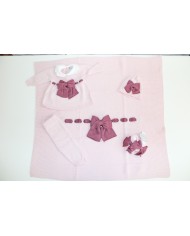 Wool Bow Set - 2 Pcs Wool Headband Cover §838