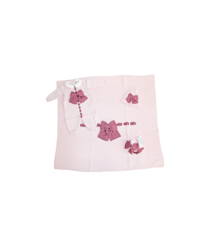 Wool Bow Set - Onesie §835