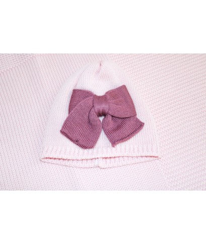 Wool Bow Series for Newborns - Onesie with Shoes + Hat §836