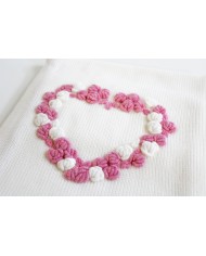 Rococo Heart Series Wool - Blanket 837