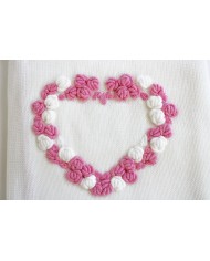 Rococo Heart Series Wool - Blanket 837