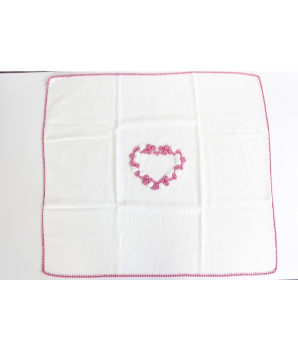 Rococo Heart Series Wool - Blanket 837