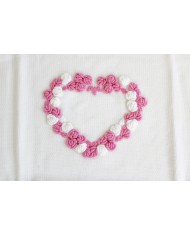 Rococo Heart Series Wool - Blanket 837