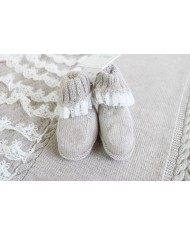 Wool Baptism Set - Onesie §839