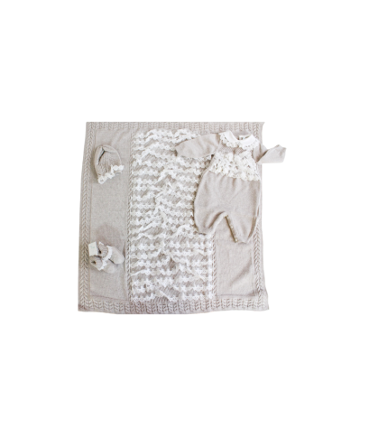 Set Battesimo Lana - Tutina §839