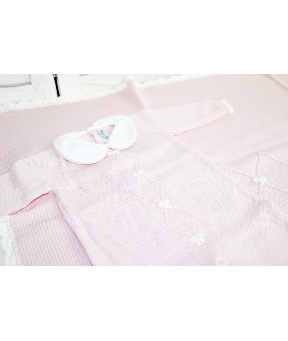 Set Nodo D'Amore Lana - Tutina §841