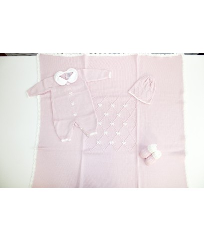 Set Nodo D'Amore Lana - Tutina §841