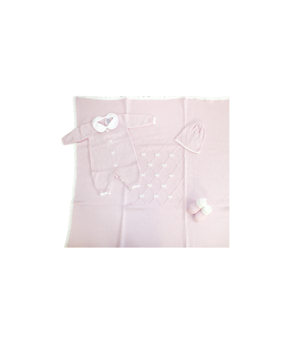 Set Nodo D'Amore Lana - Tutina §841