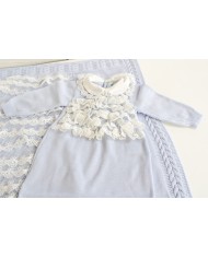 Wool Baptism Set - Onesie §842