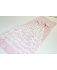 Set Battesimo Lana - Coprifasce Con Coulotte §843