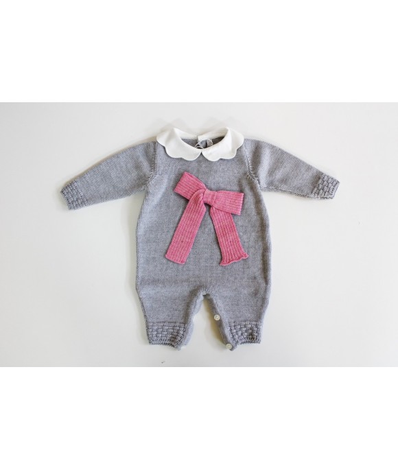 Wool Bow Series - Onesie §848