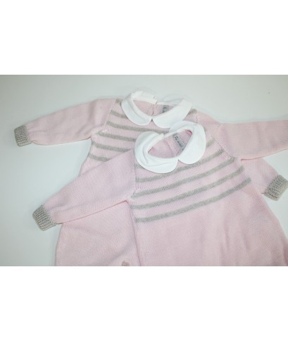 Serie Righe Lana - Tutina §852