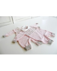 Serie Righe Lana - Tutina §852