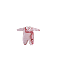 Rouches & Inlaid Heart Wool Series - Onesie §855