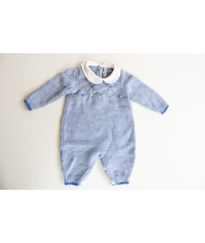 Serie Punto Smock Lana - Tutina §861