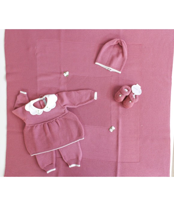 Set Roselline Lana - Coprifasce Femminuccia §863