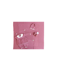 English Wool Knit Set - 2 Pcs Baby Girl's Headband Cover Without Hat §862