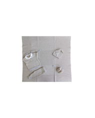 Wool Roses Set - 2 Pcs Baby Boy's Headband Cover §864