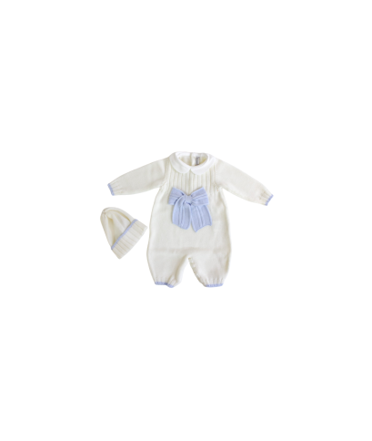 Serie Costone Con Fioccone Lana - Tutina Con Cappellino §870