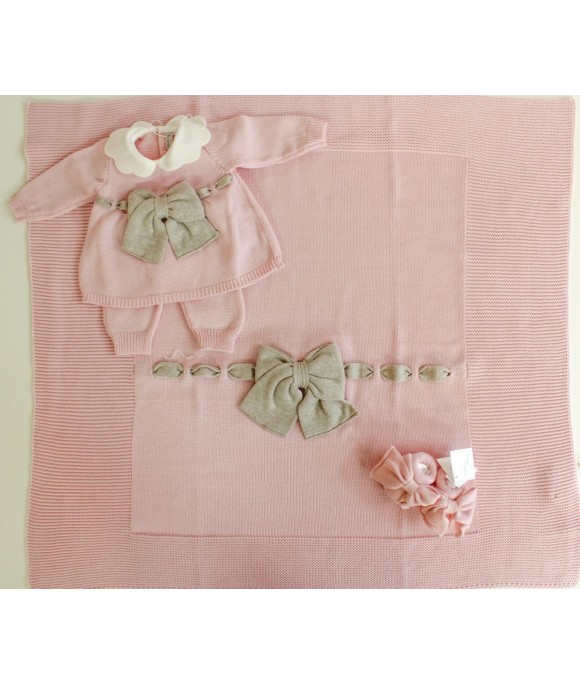 Set Fiocco Lana - Coprifasce Senza Cappellino §872