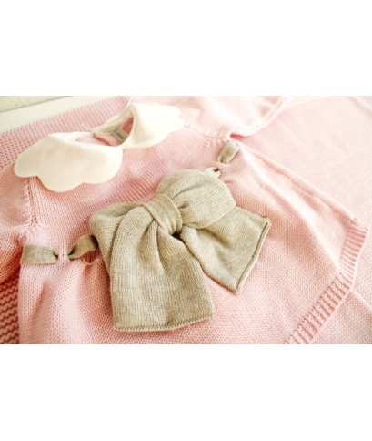 Wool Bow Set - 2 Pcs Headband Cover Without Hat §872