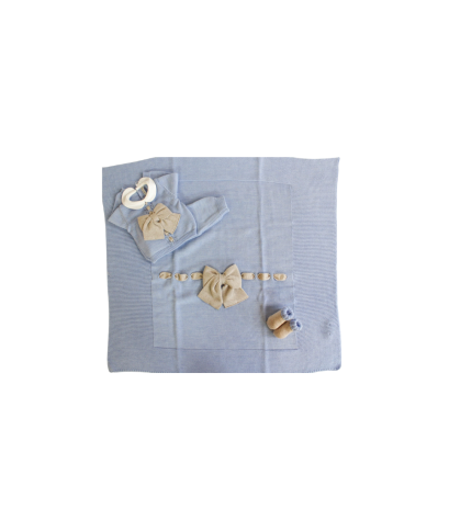 Set Fiocco Lana - Coprifasce Senza Cappellino §877