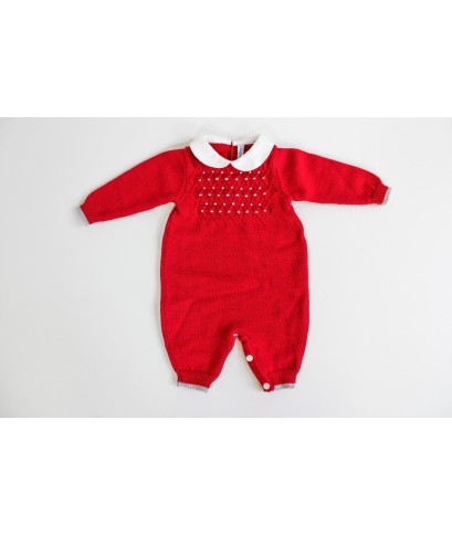 Serie Punto Smock Lana - Tutina §881
