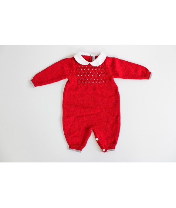 Serie Punto Smock Lana - Tutina §881