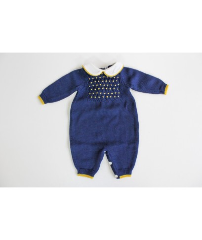 Serie Punto Smock Lana - Tutina §882
