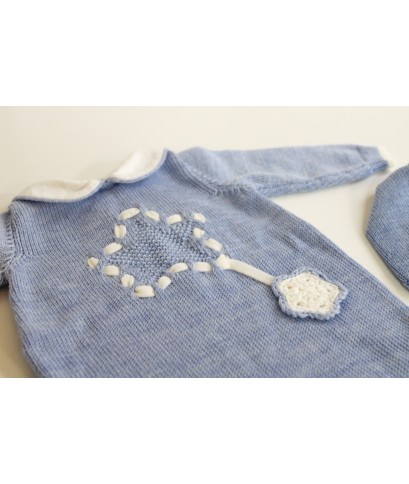 Serie Stella Lana - Tutina Con Cappellino §884