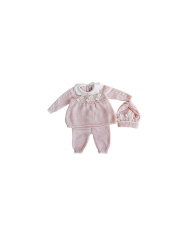 Serie Farfalline Lana - Coprifasce Con Cappellino §888