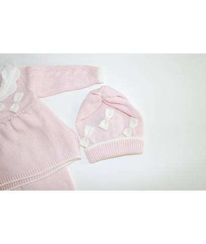 Serie Farfalline Lana - Coprifasce Con Cappellino §888