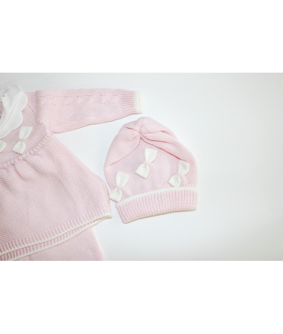 Serie Farfalline Lana - Coprifasce Con Cappellino §888
