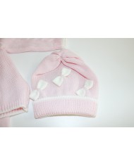 Serie Farfalline Lana - Coprifasce Con Cappellino §888