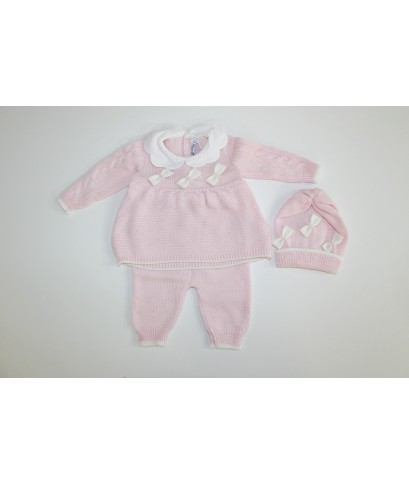Serie Farfalline Lana - Coprifasce Con Cappellino §888