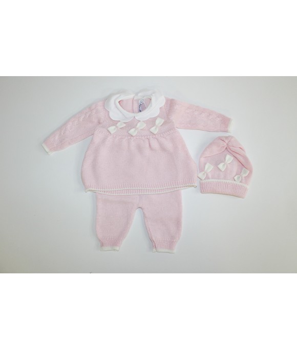Serie Farfalline Lana - Coprifasce Con Cappellino §888