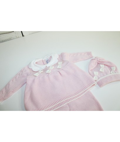 Serie Farfalline Lana - Coprifasce Con Cappellino §888