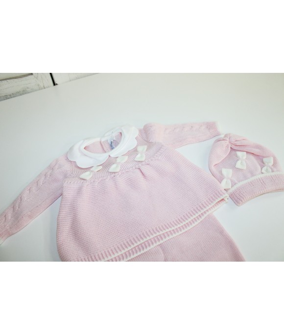 Serie Farfalline Lana - Coprifasce Con Cappellino §888