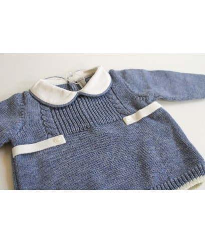 Serie Trecce Lana - Coprifasce Con Scarpette + Cappellino §894