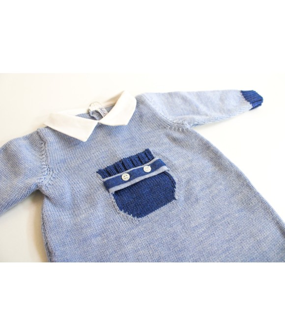 Serie Bottoni Lana - Tutina §896