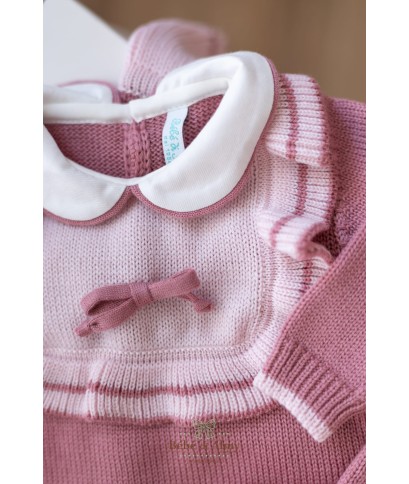 Wool Ruffle Set for Newborns - Layette §911