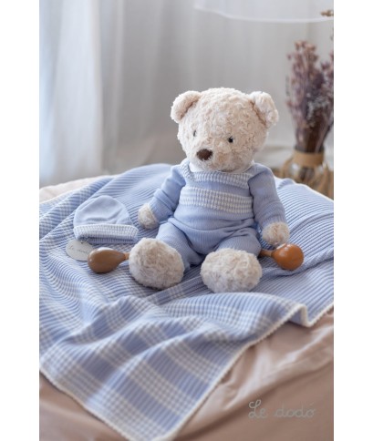 Navy Wool Set for Newborns - Onesie §958