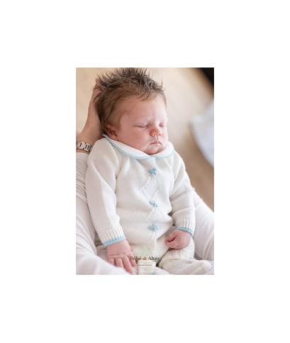 Corredo Nodo D'Amore Lana - Tutina §921