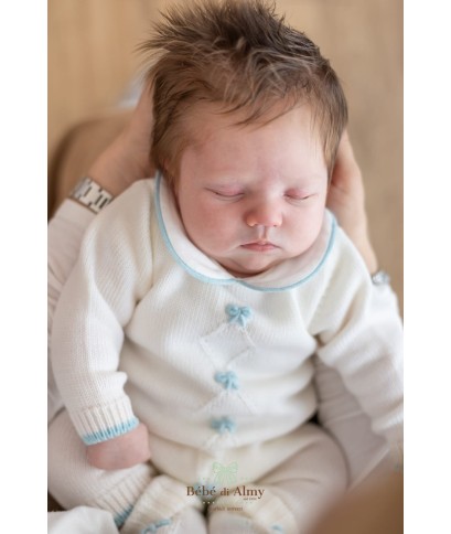 Corredo Nodo D'Amore Lana - Tutina §921