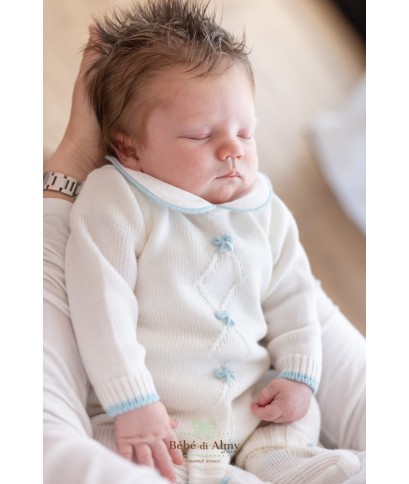 Corredo Nodo D'Amore Lana - Tutina §921