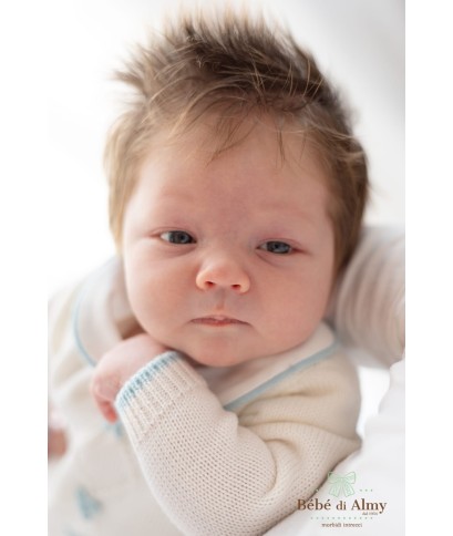 Love Knot Wool Baby Wrap Set - Baby Boy's Layette §922